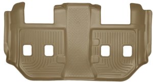 Chevrolet Suburban Floor Mats - Rear - Husky Liners - WeatherBeater - Tan - 2015